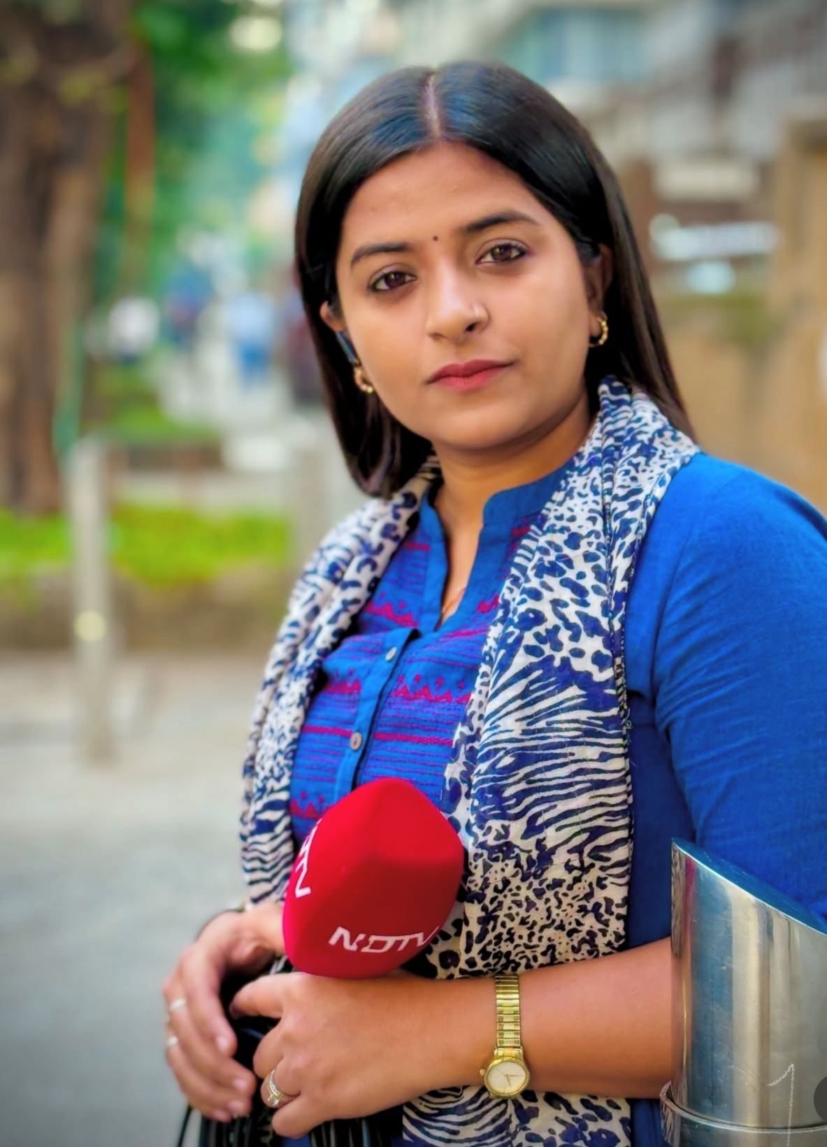 Portrait of Sujata Dwivedi, Correspondent at NDTV
